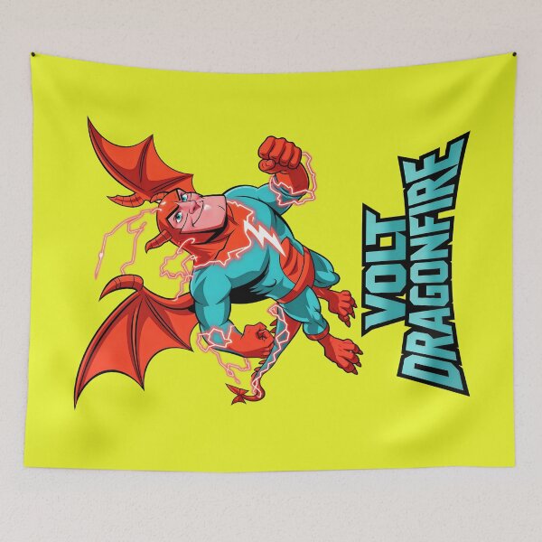 Item preview, Volt Dragonfire A Cool Superhero designed and sold by TheArtOfPat.