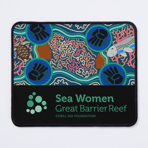 Item preview, Sea Women GBR Banner with Logo designed and sold by Coral Sea Foundation.