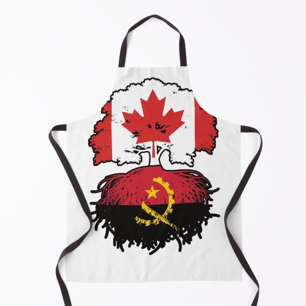 Item preview, Angola Angolan Canadian Canada Tree Roots Flag designed and sold by FlagX.