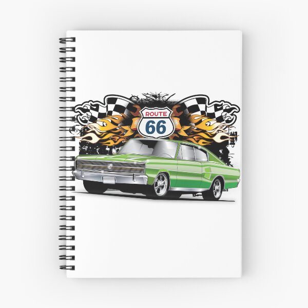 Aperçu de l'œuvre Course Route 66 Chargeur 66 créée et vendue par ArtWithImpact.