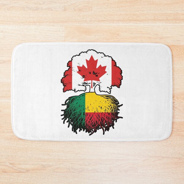 Item preview, Benin Beninese Canadian Canada Tree Roots Flag designed and sold by FlagX.