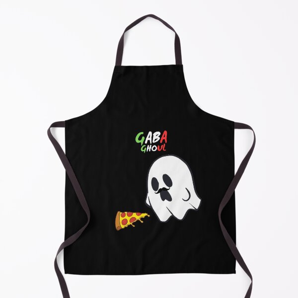 Item preview, Gaba Ghoul Funny Ghost Italian Hungry of Pizza designed and sold by Watercolored-Me.