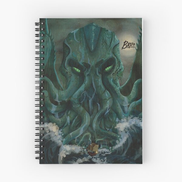 Item preview, Cthulhu Arrives Digital Painting designed and sold by brilocreates.