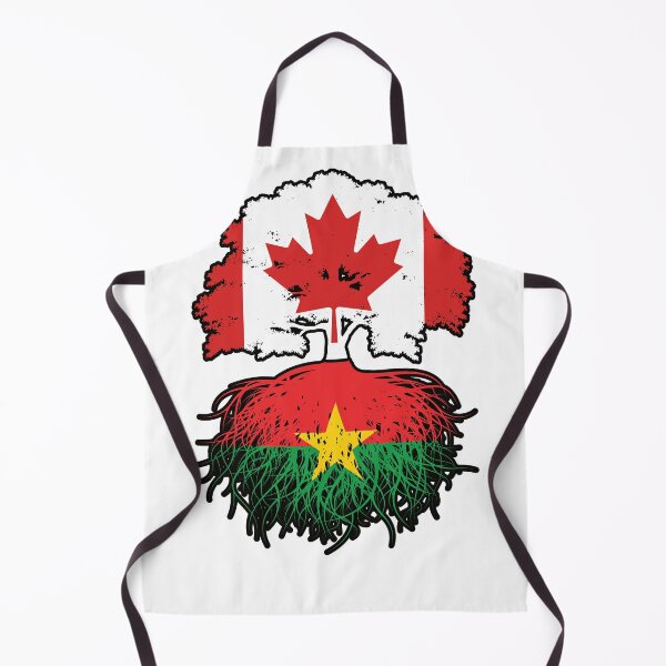 Item preview, Burkina Faso Burkinabe Canadian Canada Tree Roots Flag designed and sold by FlagX.