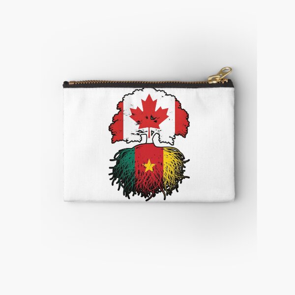 Item preview, Cameroon Cameroonian Canadian Canada Tree Roots Flag designed and sold by FlagX.