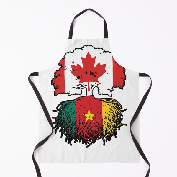 Item preview, Cameroon Cameroonian Canadian Canada Tree Roots Flag designed and sold by FlagX.