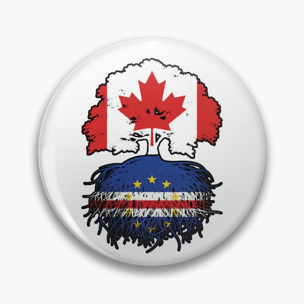 Item preview, Cabo Verde Cabo Verdean Canadian Canada Tree Roots Flag designed and sold by FlagX.