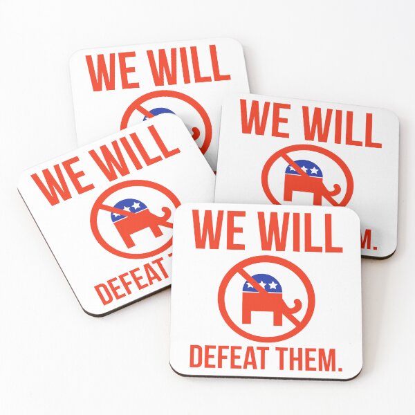 Item preview, We will defeat them.  designed and sold by Rachel the Artist .