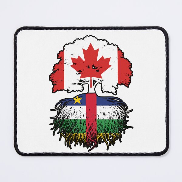 Item preview, Central African Republic Central African Canadian Canada Tree Roots Flag designed and sold by FlagX.