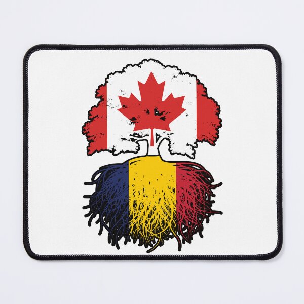 Item preview, Chad Chadian Canadian Canada Tree Roots Flag designed and sold by FlagX.