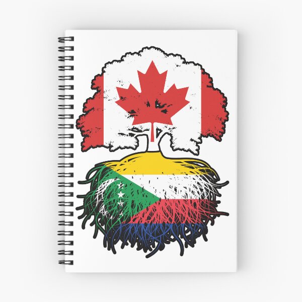 Item preview, Comoros Comorian Canadian Canada Tree Roots Flag designed and sold by FlagX.