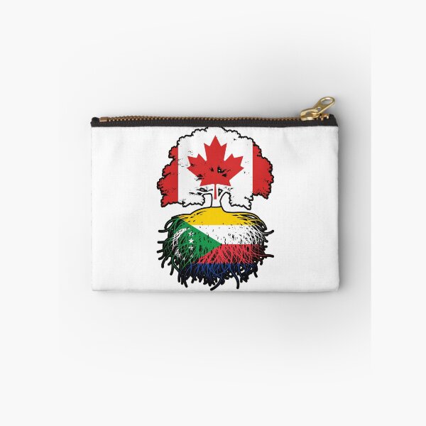 Item preview, Comoros Comorian Canadian Canada Tree Roots Flag designed and sold by FlagX.