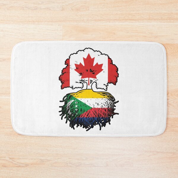 Item preview, Comoros Comorian Canadian Canada Tree Roots Flag designed and sold by FlagX.