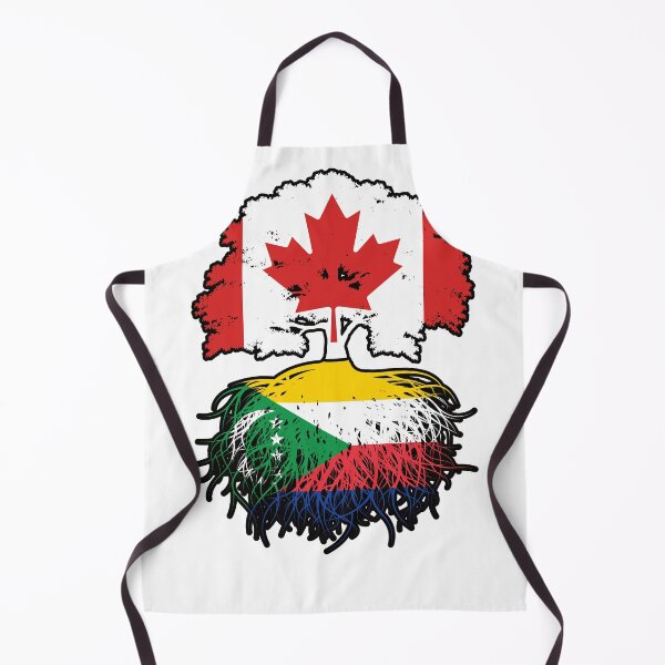 Item preview, Comoros Comorian Canadian Canada Tree Roots Flag designed and sold by FlagX.
