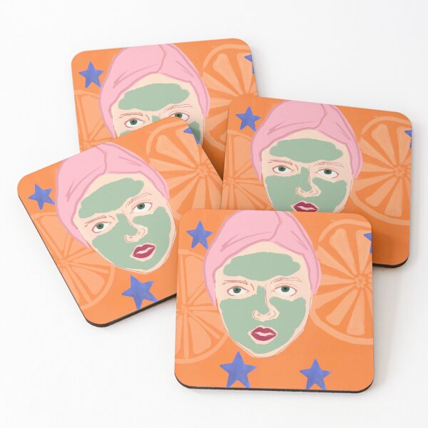Item preview, Orange Spa Day designed and sold by gardenedgreen.