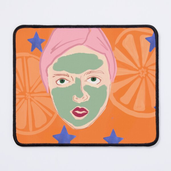 Item preview, Orange Spa Day designed and sold by gardenedgreen.