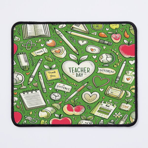 Item preview, Celebrating Teacher Day: A Heartfelt Doodle designed and sold by geartes.