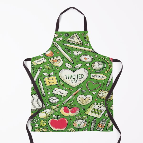 Item preview, Celebrating Teacher Day: A Heartfelt Doodle designed and sold by geartes.