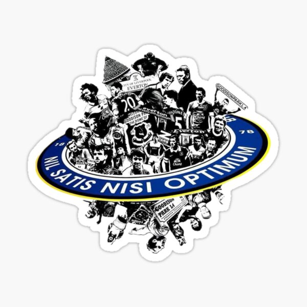 NIL SATIS NISI OPTIMUM Sticker