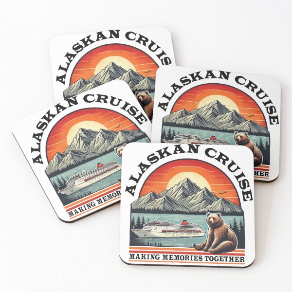 Item preview, Alaska Cruise Vacation:  Beautiful Mountains and Serene OceanViews Colorful T Shirt or Gift designed and sold by Millie8282.