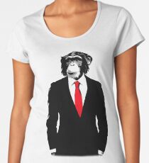 Domestizierter Affe Frauen Premium T-Shirts