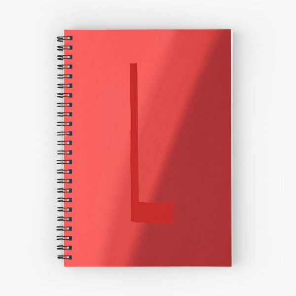 Item preview, Red L with Gradient Background designed and sold by MusicQueen17.