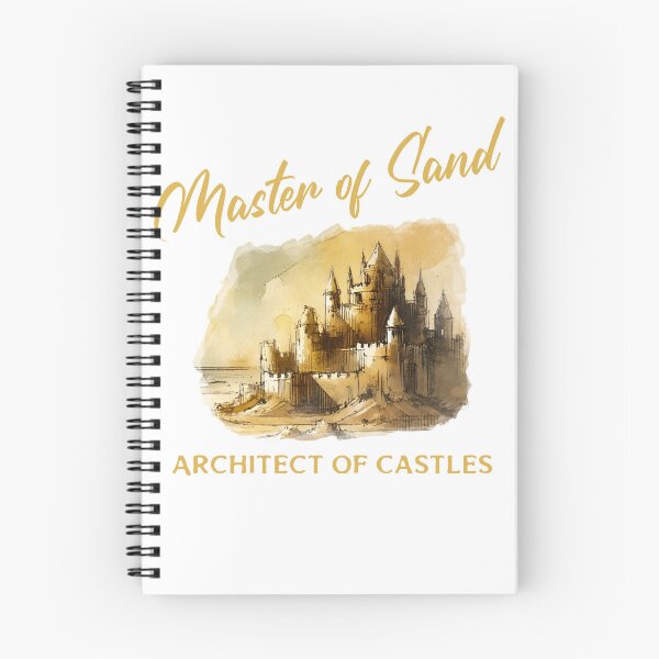 Item preview, Master of Sand, Architect of Castles - Sand Sculpting designed and sold by Subtle Awe.