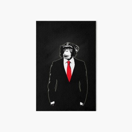 Domesticated Monkey Art Board Print