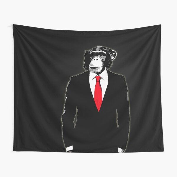 Domesticated Monkey Tapestry