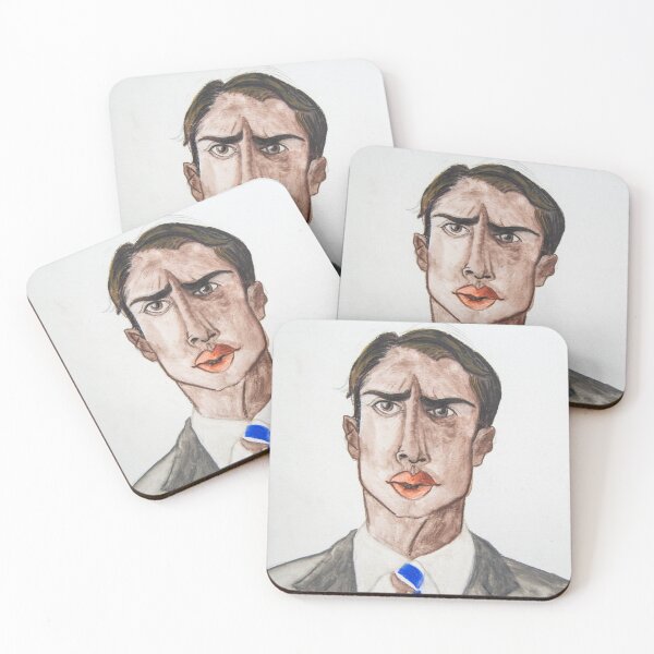 Item preview, "Indian Man, British suit" Watercolor Portrait Painting designed and sold by the little fennec.