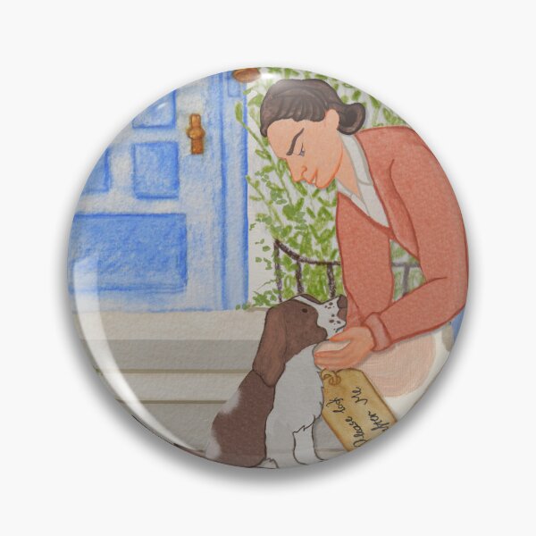 Item preview, Dash, the English Springer Spaniel, All Creatures Great and Small Illustration designed and sold by the little fennec.