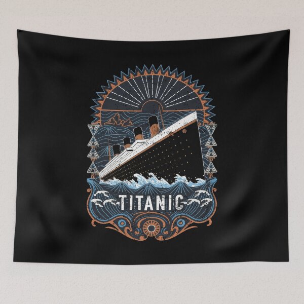 Item preview, RMS Titanic Ship Cruise 1912 Vintage Distressed Memorabilia designed and sold by Flying Jake.