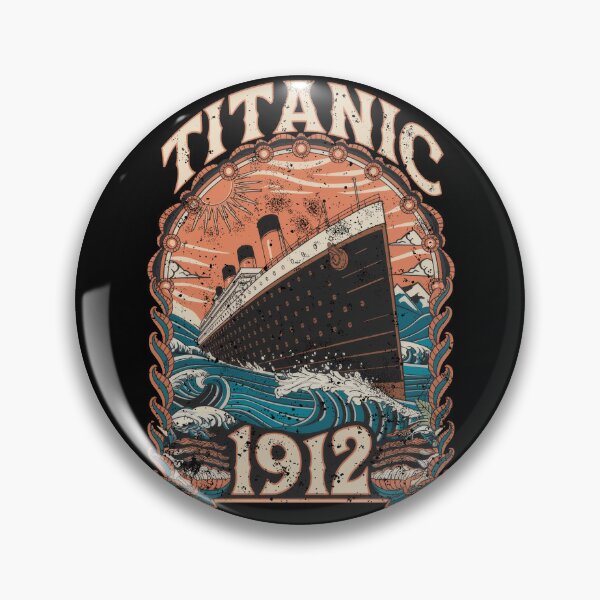 Item preview, Vintage 1912 RMS Titanic Distressed Cruise Distressed designed and sold by Flying Jake.