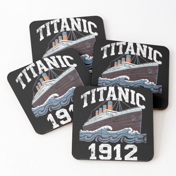 Item preview, Titanic Ship and Iceberg - Funny Vintage Memorabilia Design designed and sold by Flying Jake.