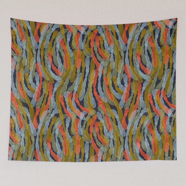 Item preview, Wavy Brushstrokes designed and sold by Nathifa Simon.