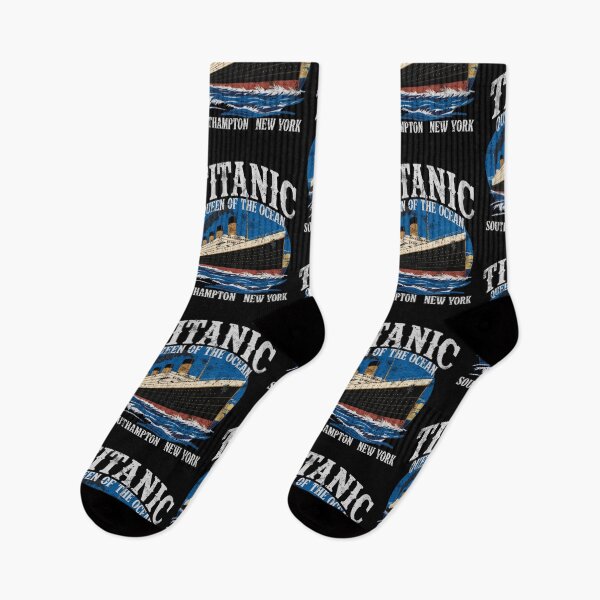 Item preview, Titanic Ship and Iceberg - Funny Vintage Memorabilia Design designed and sold by Flying Jake.