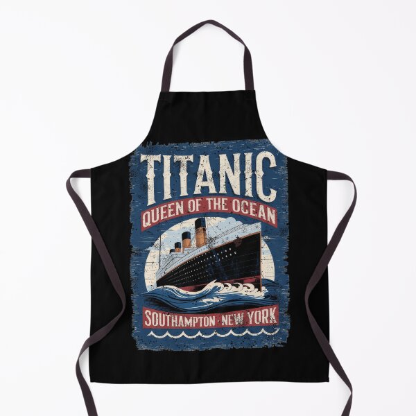 Item preview, Titanic Ship and Iceberg - Funny Vintage Memorabilia Design designed and sold by Flying Jake.