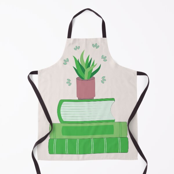Item preview, Green Books and a Houseplant designed and sold by iCraftCafe.