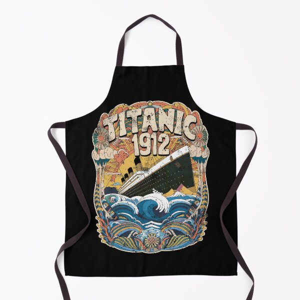 Item preview, Titanic Ship and Iceberg - Funny Vintage Memorabilia Design designed and sold by Flying Jake.
