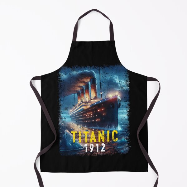 Item preview, Titanic Ship and Iceberg - Funny Vintage Memorabilia Design designed and sold by Flying Jake.