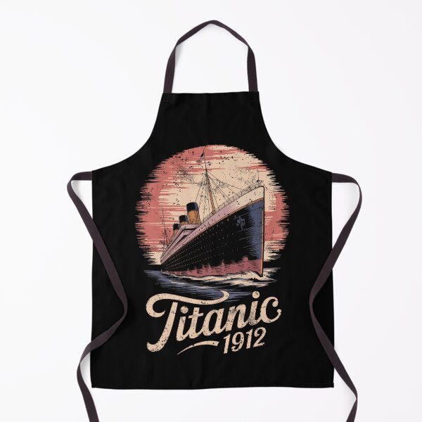 Item preview, Titanic Ship and Iceberg - Funny Vintage Memorabilia Design designed and sold by Flying Jake.