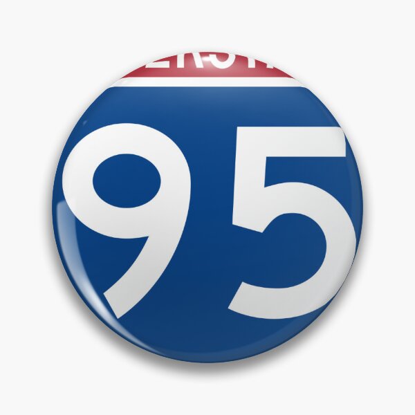 Item preview, I95 Interstate 95 Highway Shield designed and sold by trqffic.