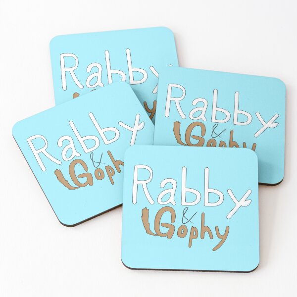 Item preview, Rabby and Gophy Logo designed and sold by DokiChan123.
