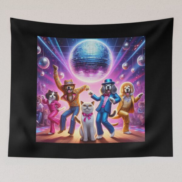 Item preview, Pet Disco 6 designed and sold by Sybille-Yates.