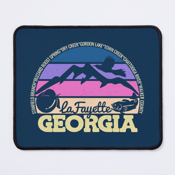 Item preview, LaFayette Georgia Sunset Retro Vintage Local Pride Logo designed and sold by CRHPOD20.