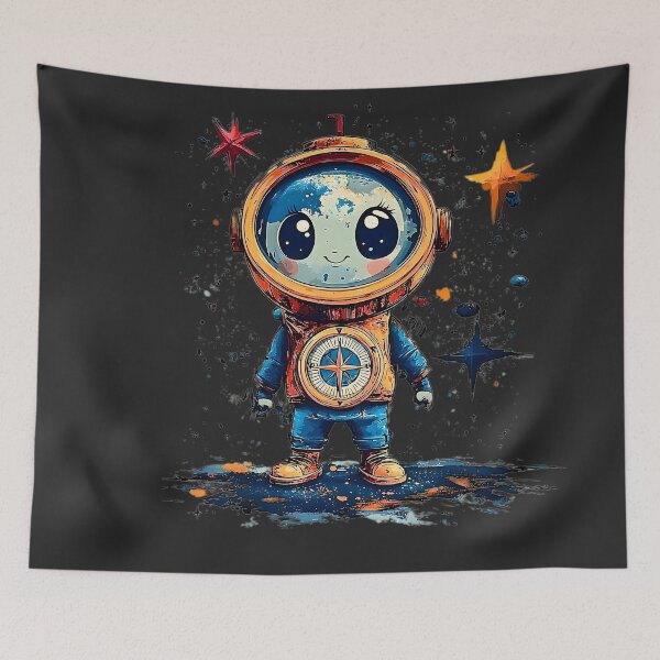 Item preview, Lost in Space (But Not Really) designed and sold by MYTHIC PEEL STICKERS.