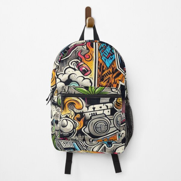 Item preview, Retro Arcade Doodle Graffiti designed and sold by Imaginarium of Chaos falcon88 .