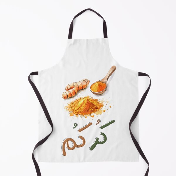 Item preview, Turmeric Power – Spicing Up Life with a Dash of Humor- كركم بهار بالعربي مضحك designed and sold by FUNqoosh.