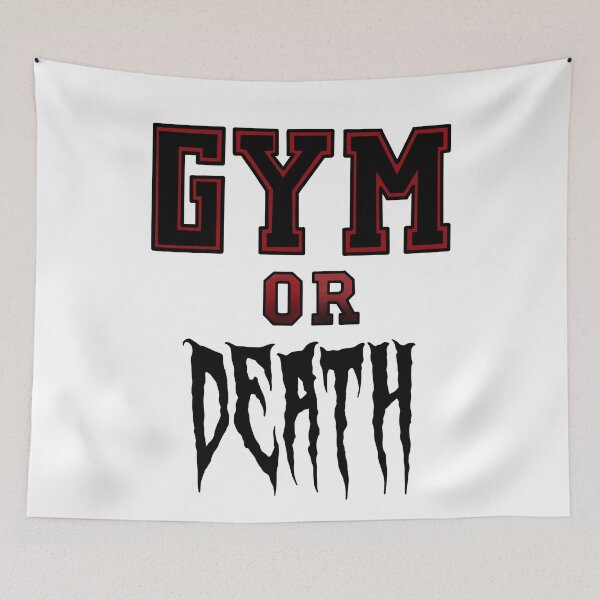 Item preview, GYM OR DEATH designed and sold by 7Delamancha.