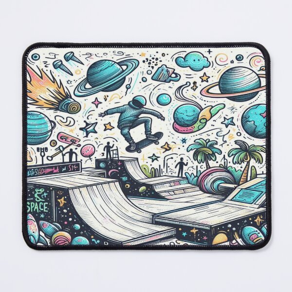 Item preview, Cosmic Doodle Skatepark designed and sold by Imaginarium of Chaos falcon88 .